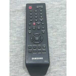 Samsung  00051A Genuine Wireless Remote Control For DVD VCR TV Black
